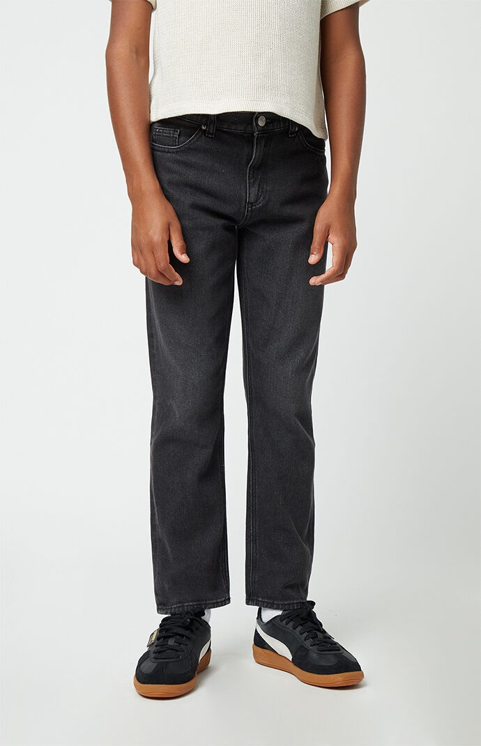 Pacsun Kids Black '90s Straight Leg Jeans | Pacsun