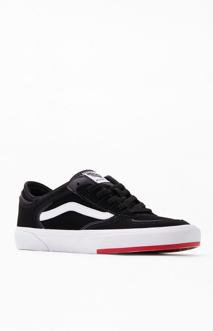 vans rowley all black