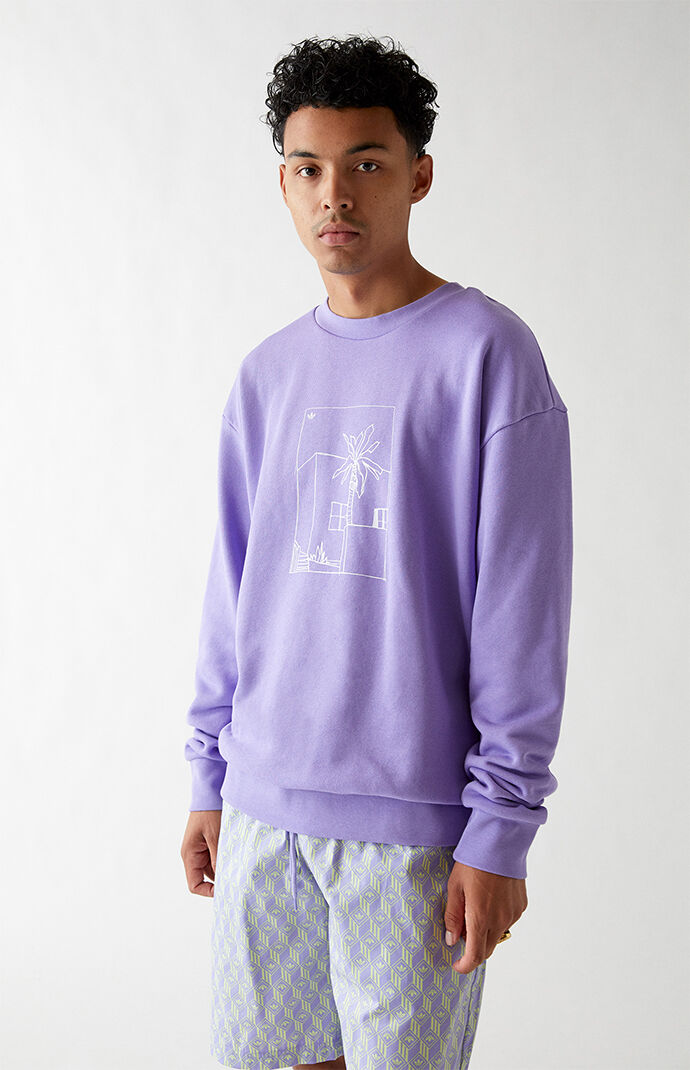 Graphic Crew Neck Sweatshirt