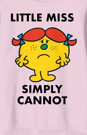 Little Miss Simply Cannot Crew Neck Sweatshirt image number 2