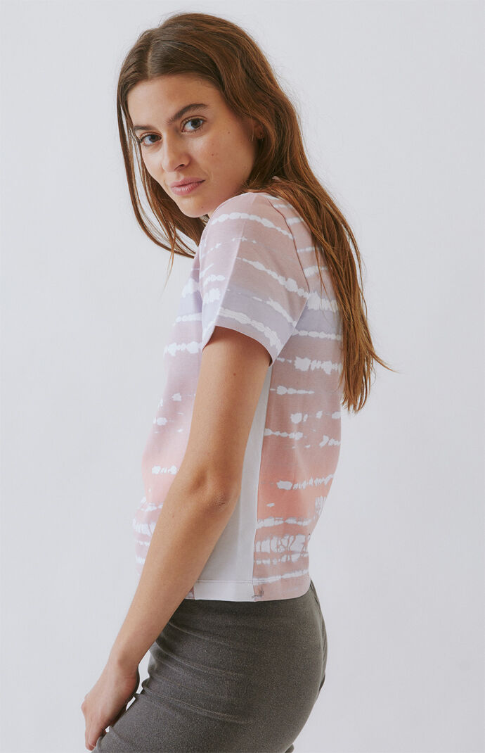 Tie-Dyed All Over Print T-Shirt