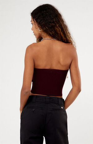 Basic Sweater Tube Top image number 4