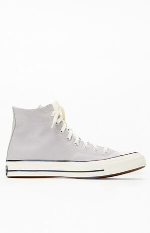 Gray Chuck 70 High Top Shoes image number 1