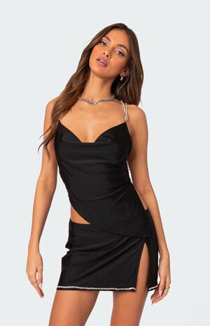 Mariah Strappy Rhinestone Top image number 1