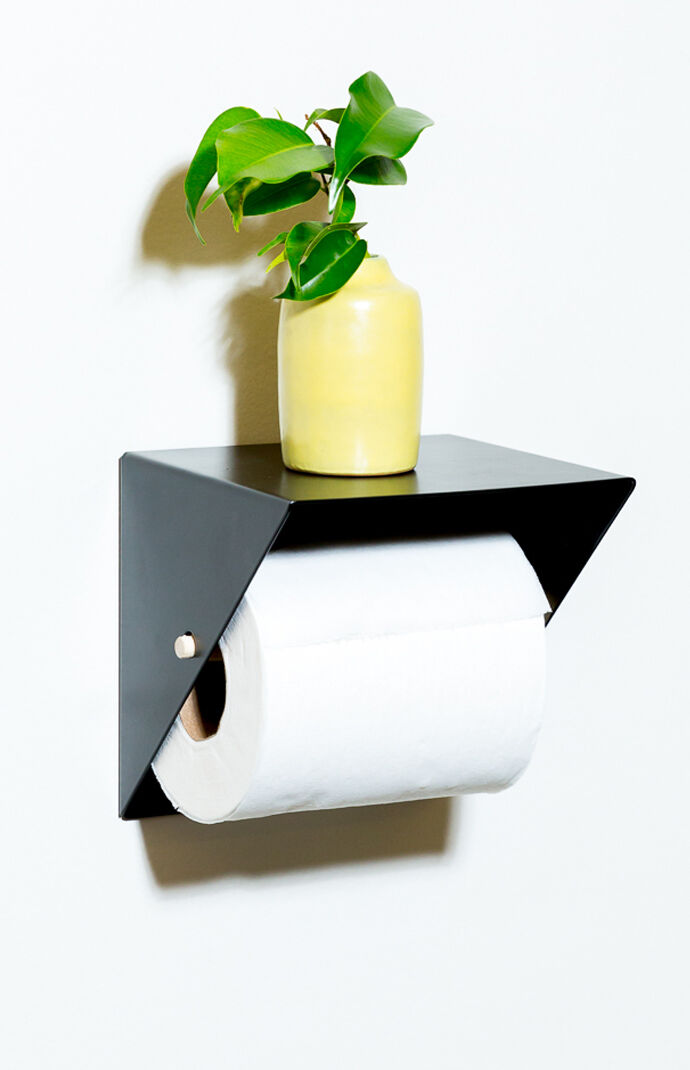 Black Toilet Paper Holder