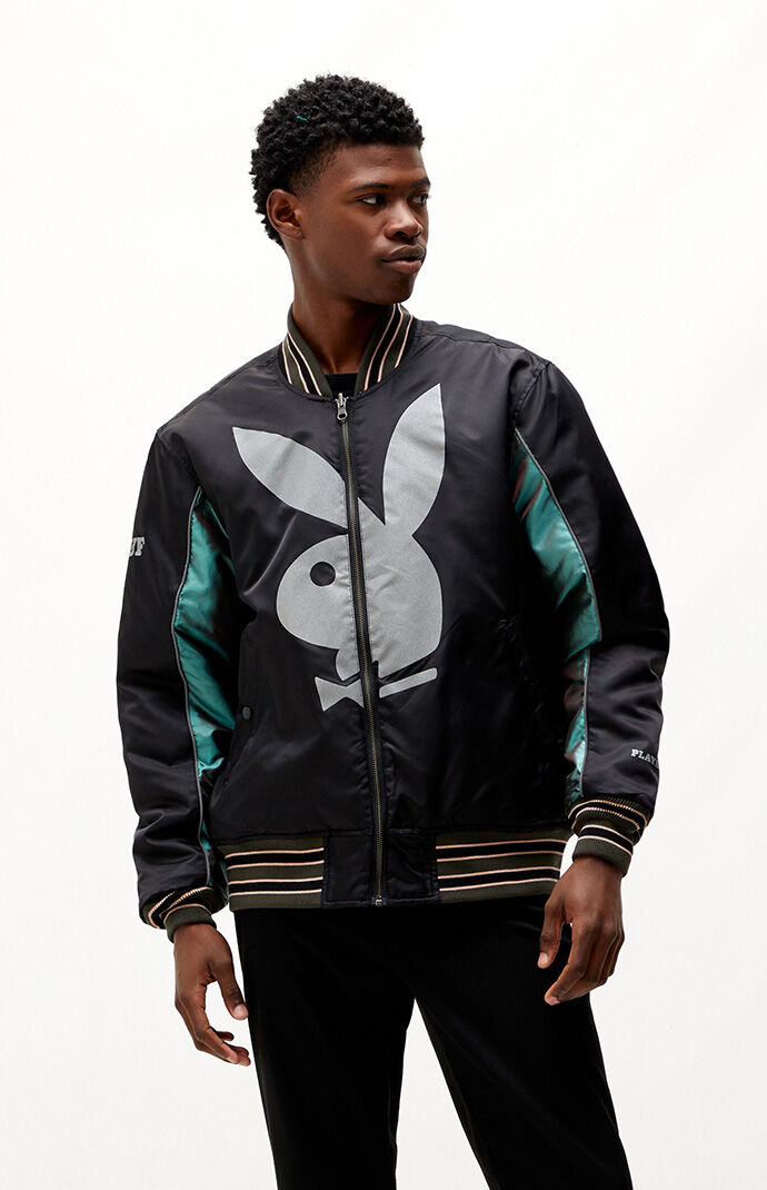 HUF x Playboy Reversible Bomber Jacket 