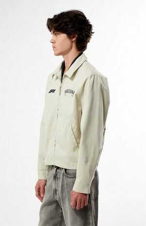x Pacsun Barcelona Spain Love For The Race Work Jacket image number 4