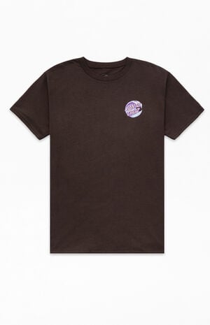 Kids Brown Wave Dot T-Shirt image number 2
