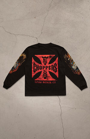 Saw Red Long Sleeve T-Shirt image number 2