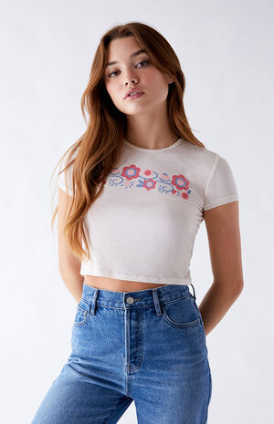 Parvin Floral Baby T-Shirt Parvin Floral Baby T-Shirt image number null