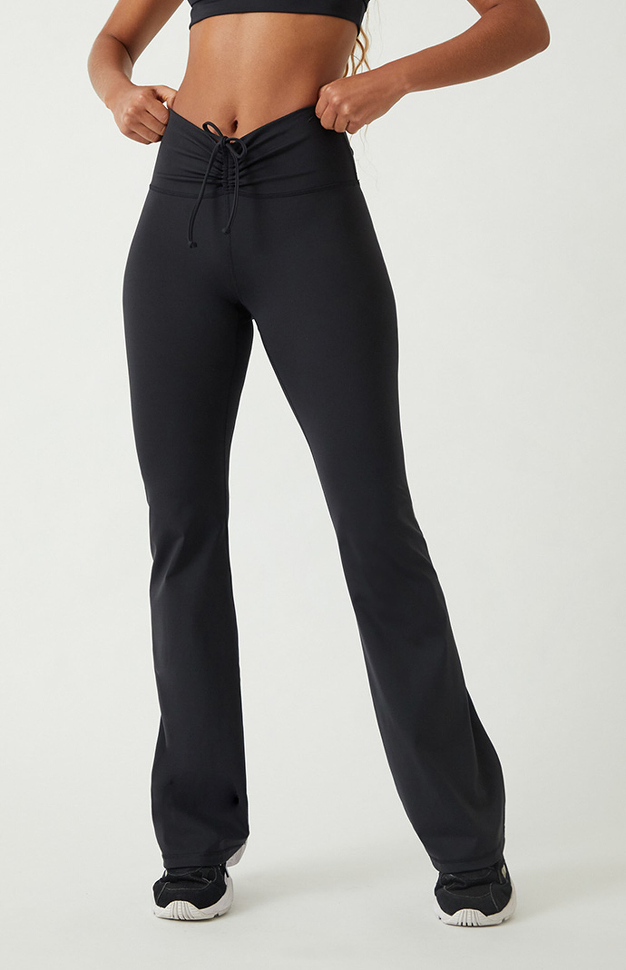 LA Hearts by PacSun Active Garden Party Flare Yoga Pants PacSun