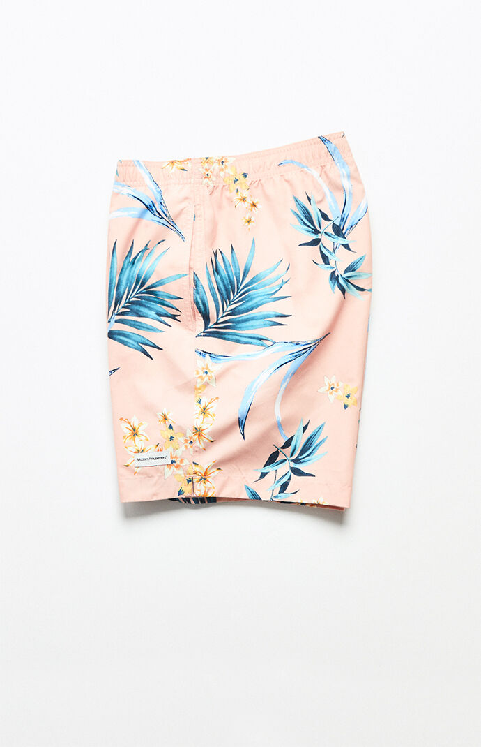 Bali Tropical 17" Swim Trunks