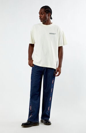 x PacSun Sydenham Teak Edwards Winged Passionflower T-Shirt image number 5