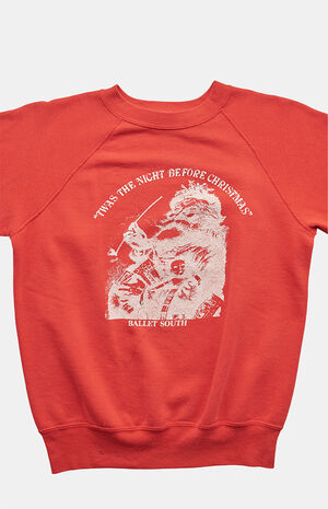 '80s The Night Before Christmas Crew Neck Sweatshirt image number 3