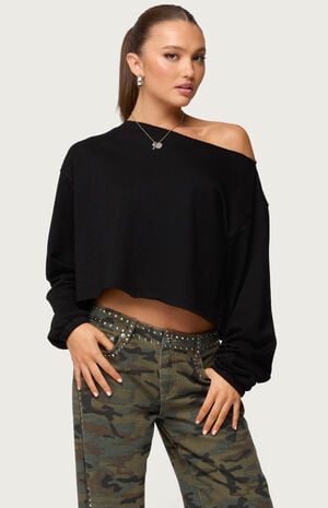 Aveline Off Shoulder Light Sweatshirt image number 1