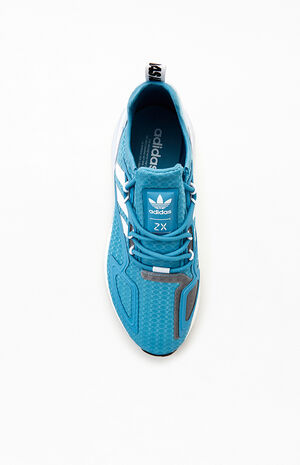 Women's Blue ZX 2K Boost Sneakers image number 5