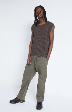 Open Knit Tank Top image number 4