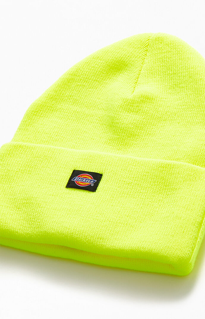dickies yellow beanie