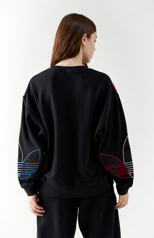 Adicolor Tricolor Crew Neck Sweatshirt image number 4