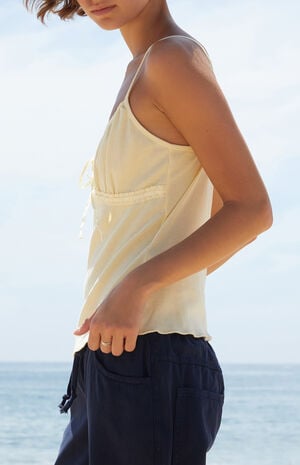 Yellow Arden Tank Top image number 3