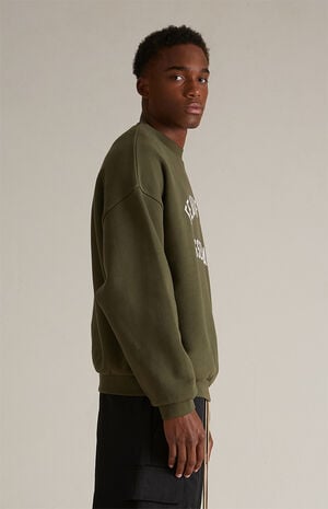 Military Fleece Crew Neck Sweatshirt image number 3