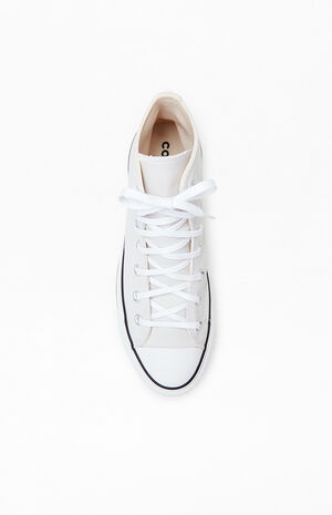 Women's Gray Chuck Taylor All Star Lift High Top Sneakers image number 5