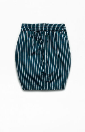 Green Stripe 15" Swim Trunks image number 3
