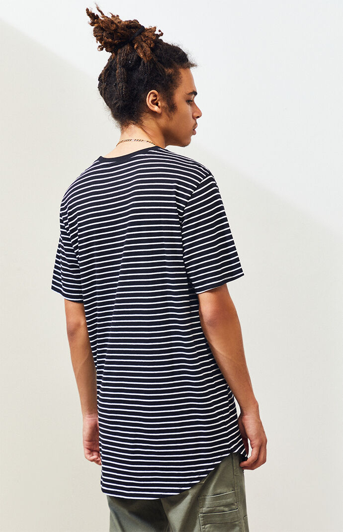 Freer Striped Scallop T-Shirt