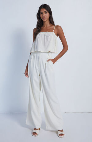 Ruffle Crop Top image number 4