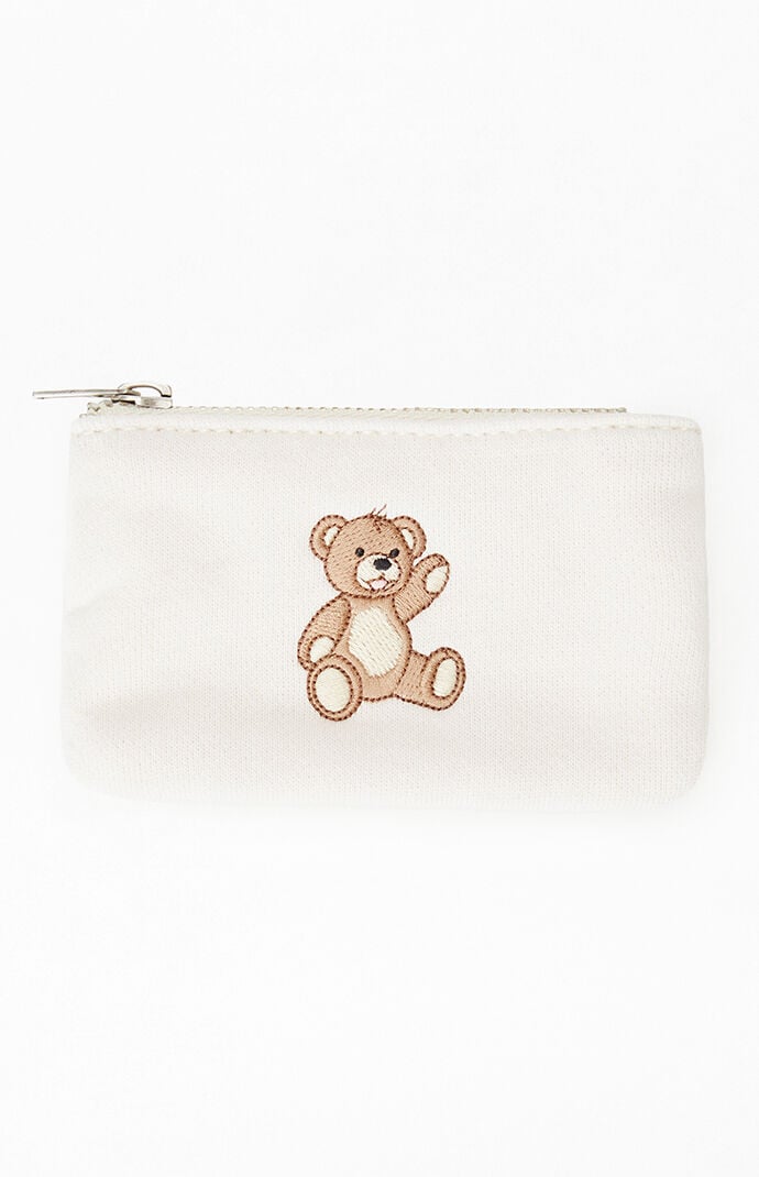 John Galt Teddy Bear Coin Purse PacSun