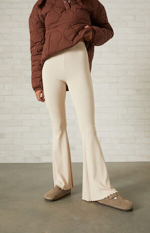 Ribbed Flare Pants image number 2