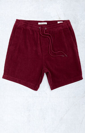 Zinfandel Corduroy Volley Shorts Zinfandel Corduroy Volley Shorts image number null