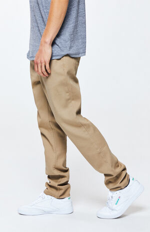 Khaki Slim Fit Jeans image number 3