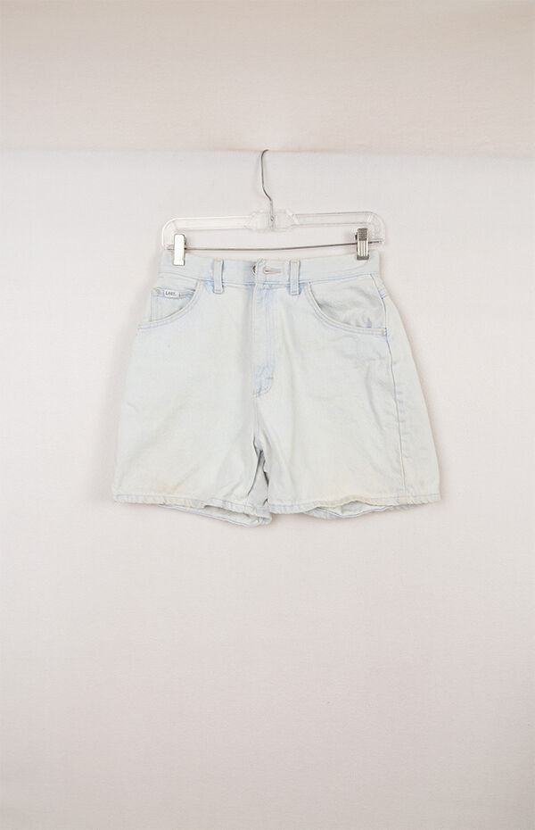 Upcycled Lee Denim Shorts