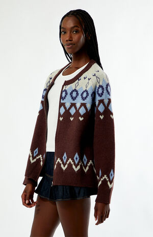 Ava Zip Up Cardigan image number 2