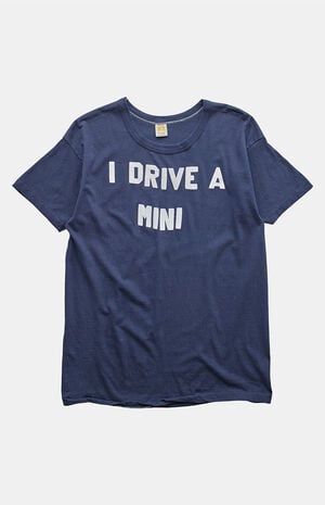 80s I Drive a Mini Graphic T-Shirt image number 1