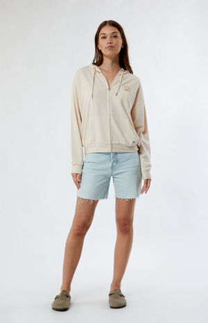 Surfing By Daylight Zip Up Hoodie image number 4