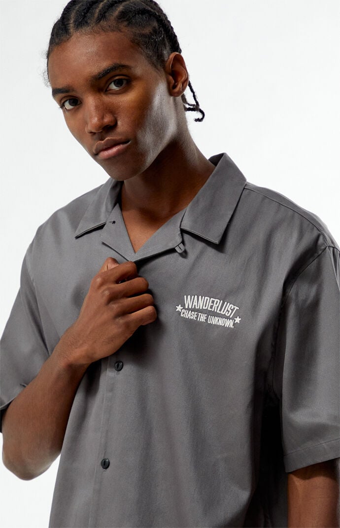 Pacsun Wanderlust Oversized Camp Shirt
