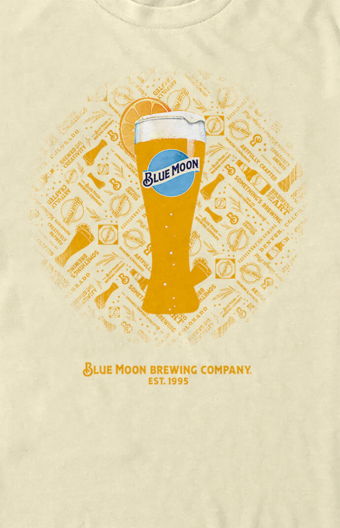 Blue Moon Glass Logo T Shirt At Pacsun Com