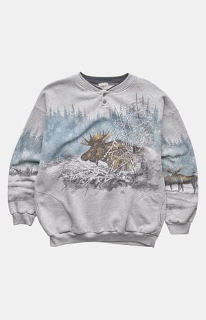 '90s Moose Crew Neck Sweatshirt image number 1