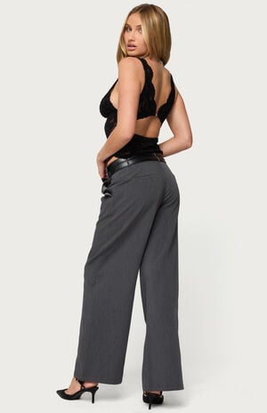 Araura Velvet Floral Sheer Top image number 4