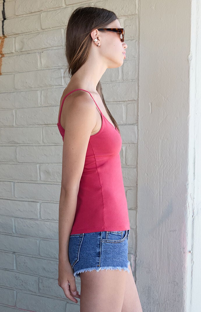 John Galt Red Archie Tank Top