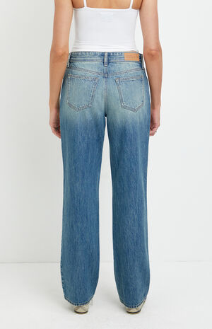 Alex Relaxed Straight Jeans Medium Blue image number 4