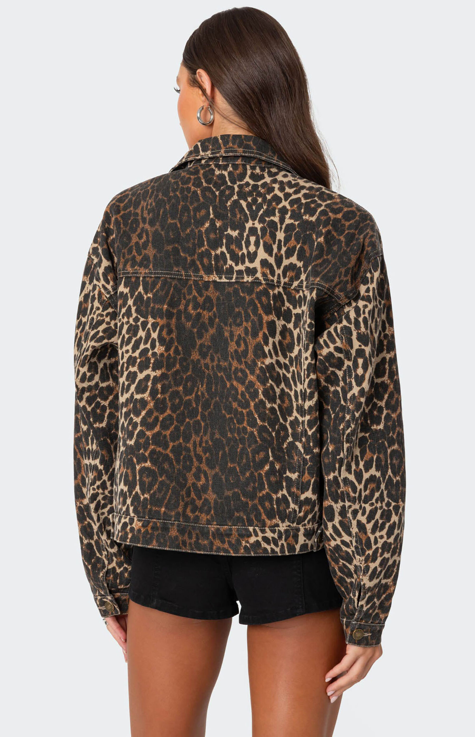 ALL DAY KNIT LEOPARD JACKET