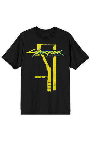 Cyberpunk 2077 Building T-Shirt image number 1