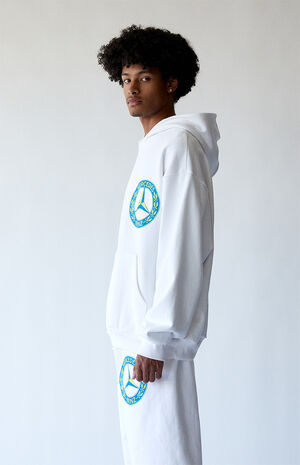 x Mercedes Benz White Hoodie image number 2