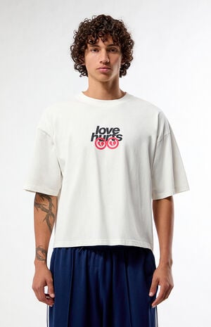 Lonely Hearts Club Cropped Boxy T-Shirt image number 1