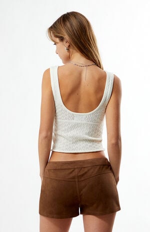 Keenan Pointelle Knit Tank Top image number 5