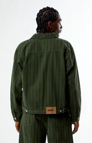 Striped Zip Up Jacket image number 2