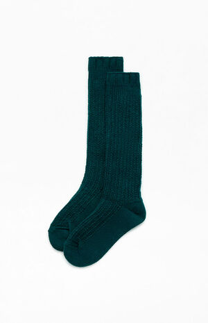 Cozy Slouchy Crew Socks image number 1